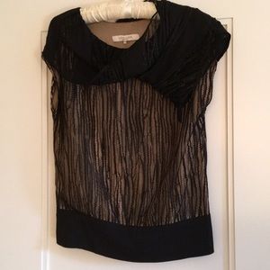 Luca Luca silk lace blouse